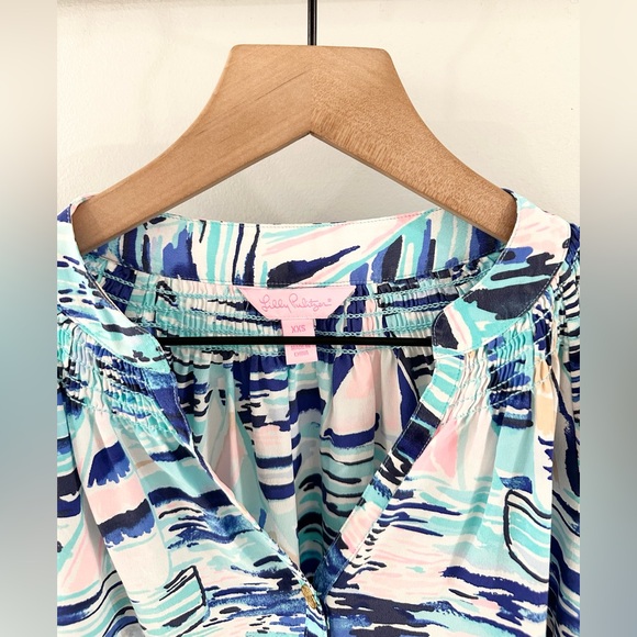 Lilly Pulitzer Elsa Top Multi Pier Pressure Size XXS - Picture 7 of 8